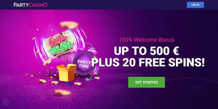Party casino no deposit bonus